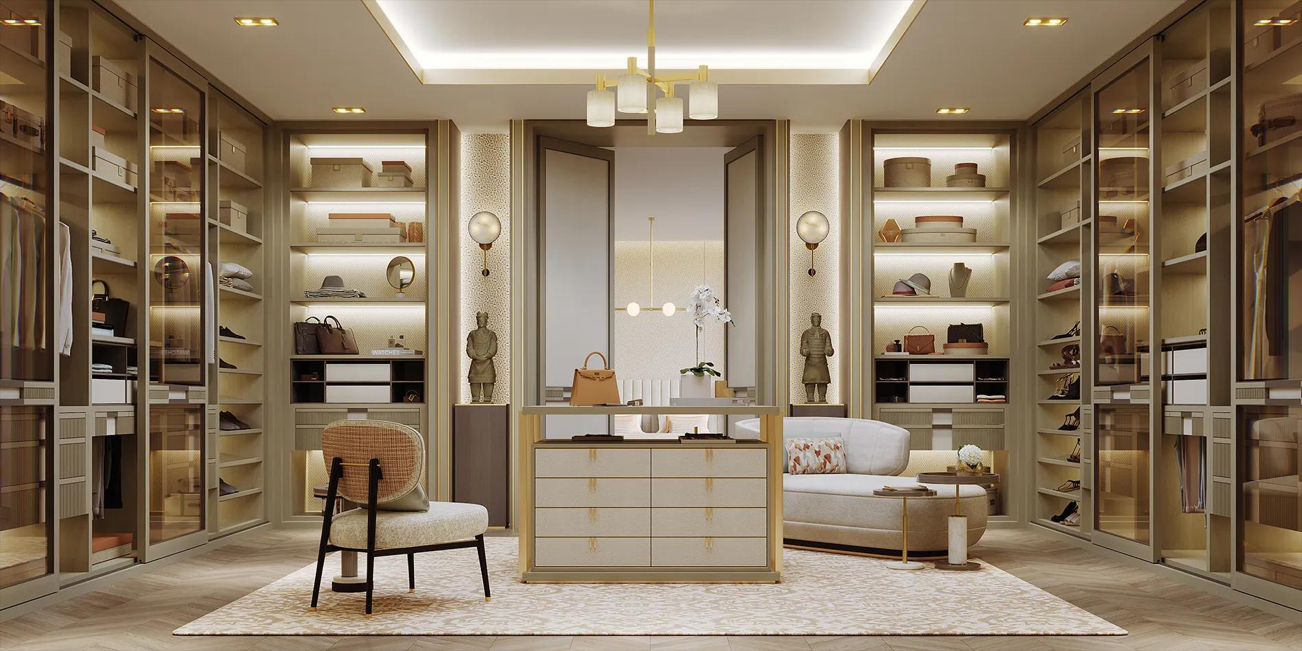 Luxury furniture styling